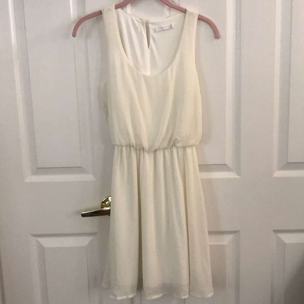 NWOT LUSH OFF WHITE DRESS